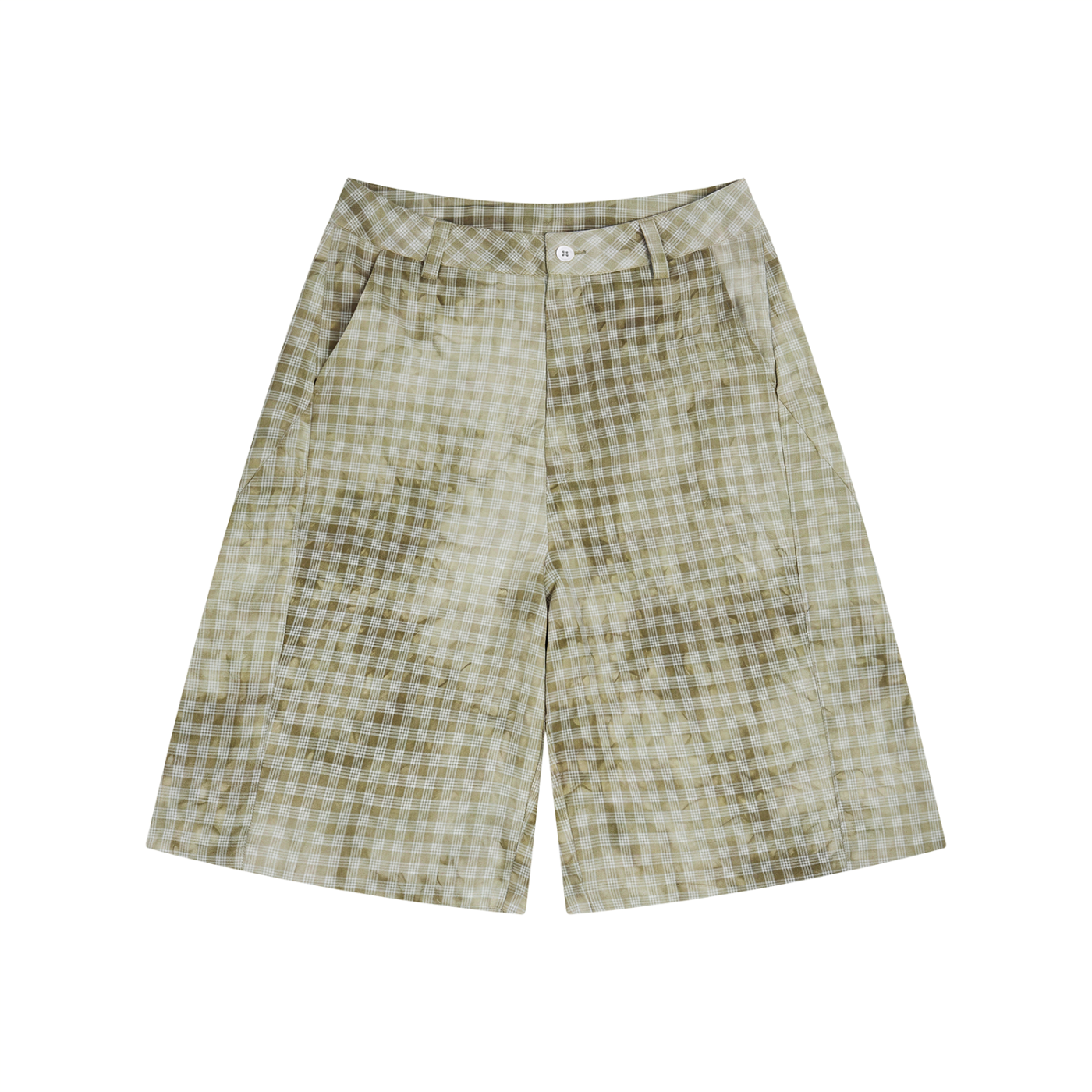 Apple plaid shorts